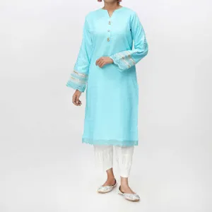 1PC- Embroidered ChikanKari Shirt PS4074