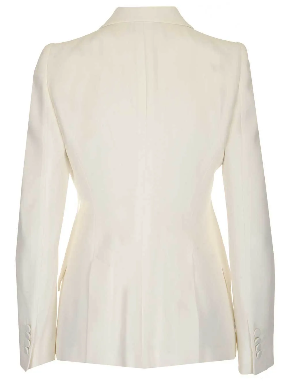 Alexander McQueen Crystal Embellished Structured Blazer