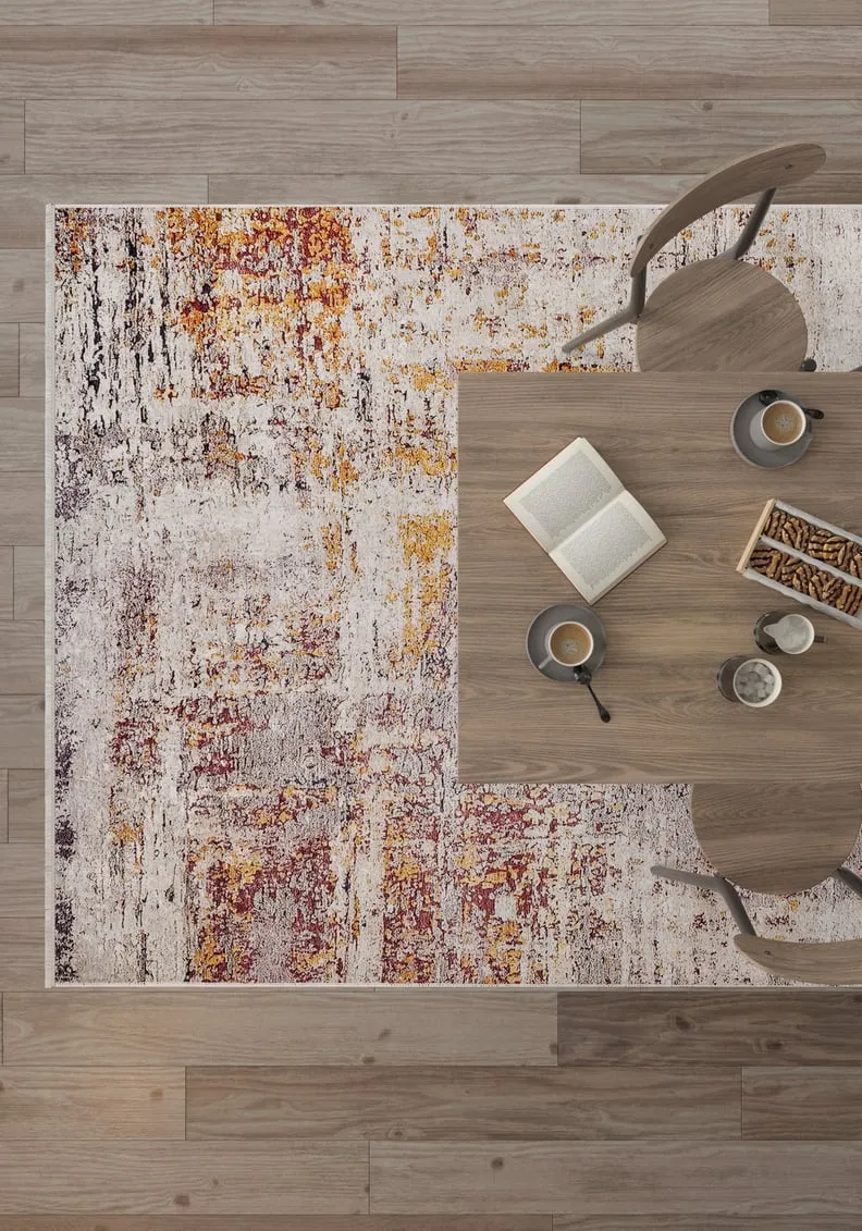 Artistic Abstraction - Washable Rug - JR775