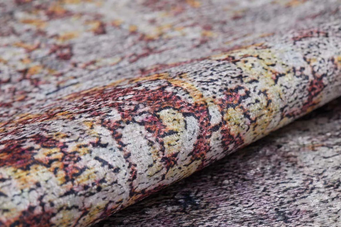 Artistic Abstraction - Washable Rug - JR775