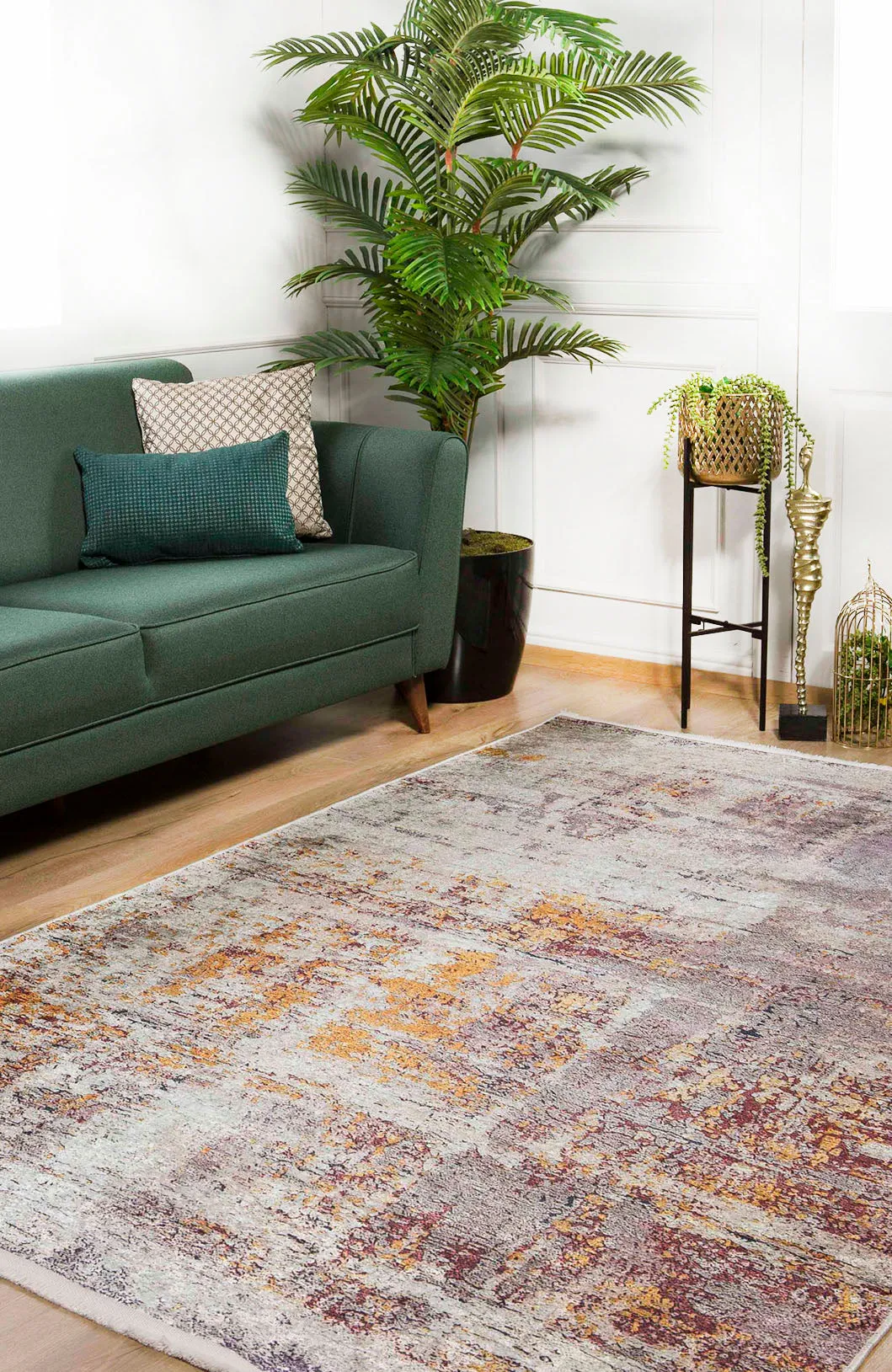 Artistic Abstraction - Washable Rug - JR775