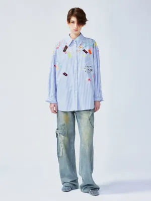 Artistic and free-spirited shirt