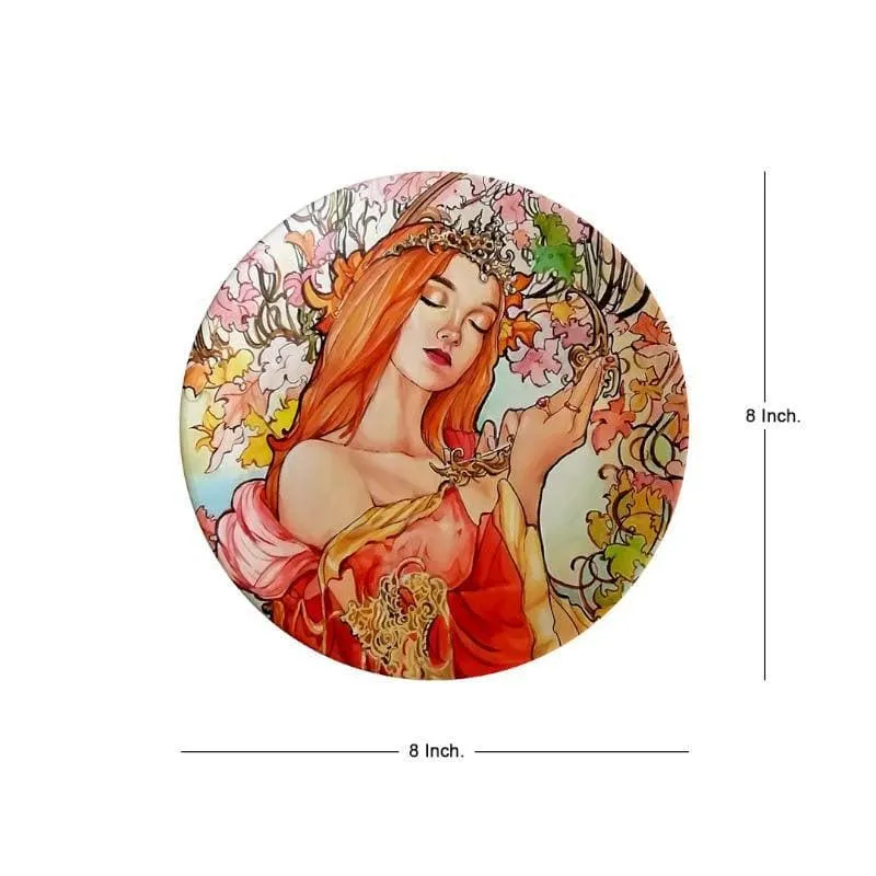 Artistic Autumn Decorative Plate