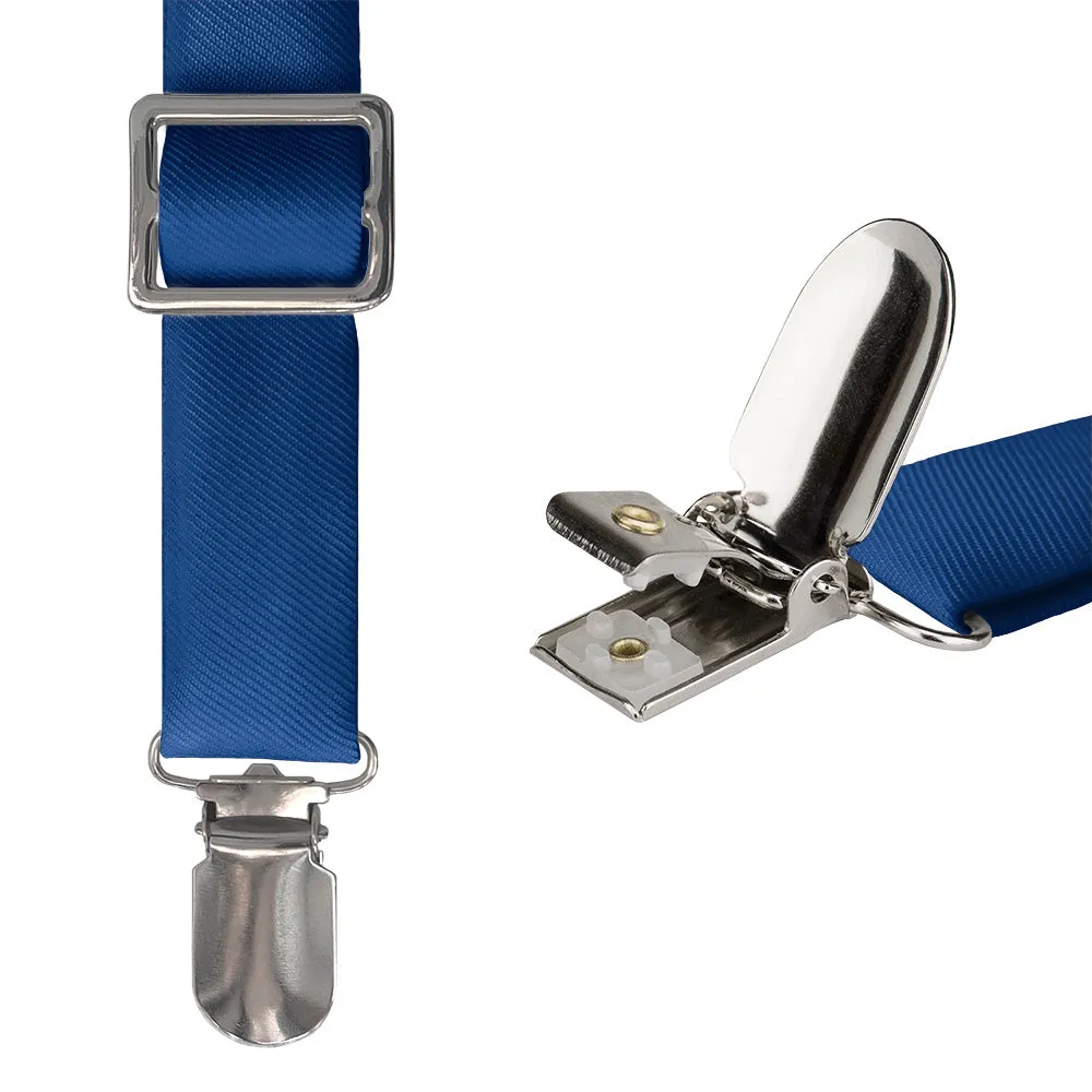 Azazie Navy Blue Suspenders