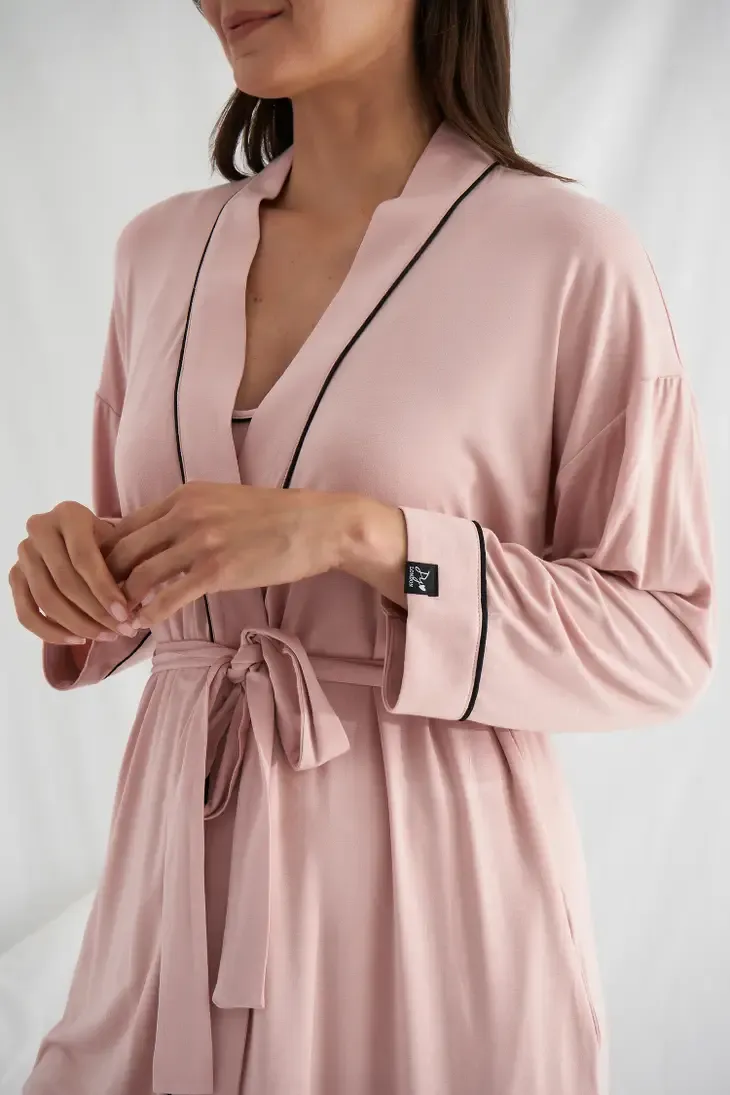 Bamboo Kimono in Pink