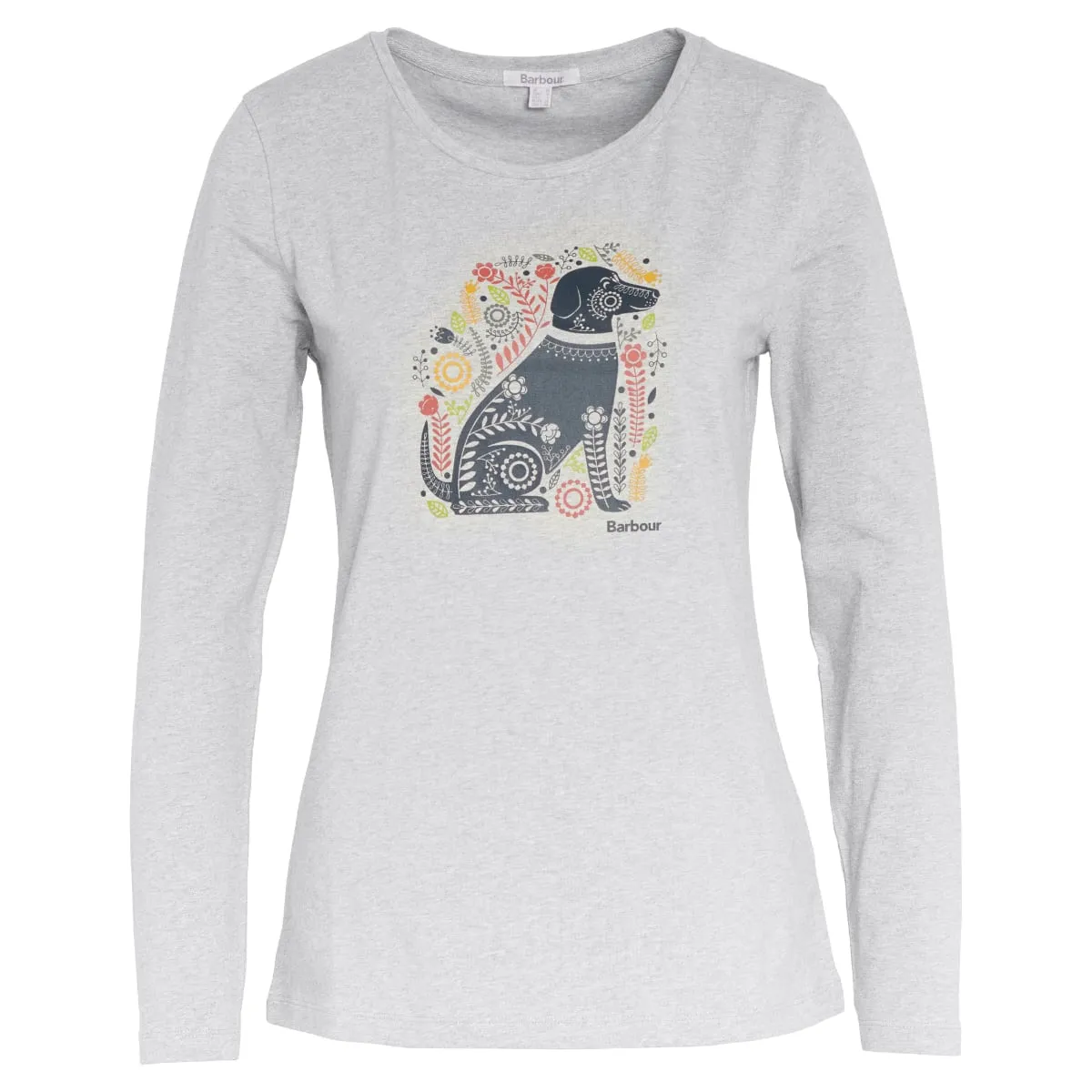 Barbour L/S Fairsfield Women's Tee | Lt Grey