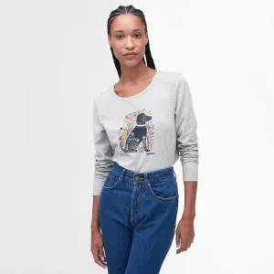 Barbour L/S Fairsfield Women's Tee | Lt Grey
