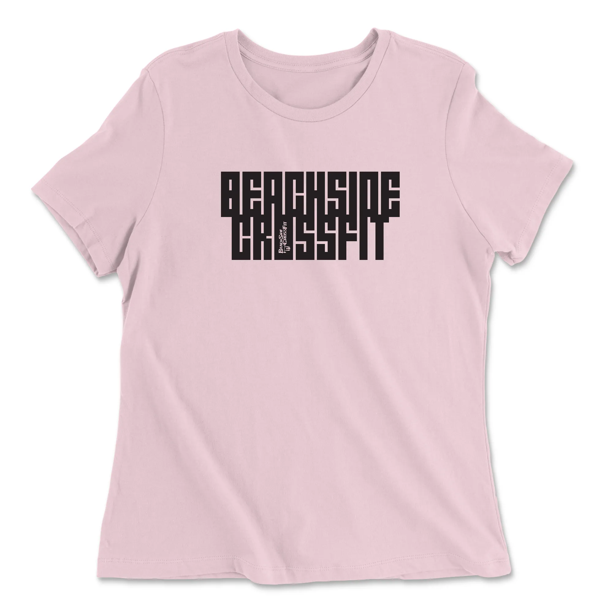 BeachSide CrossFit Block Womens - Relaxed Jersey T-Shirt