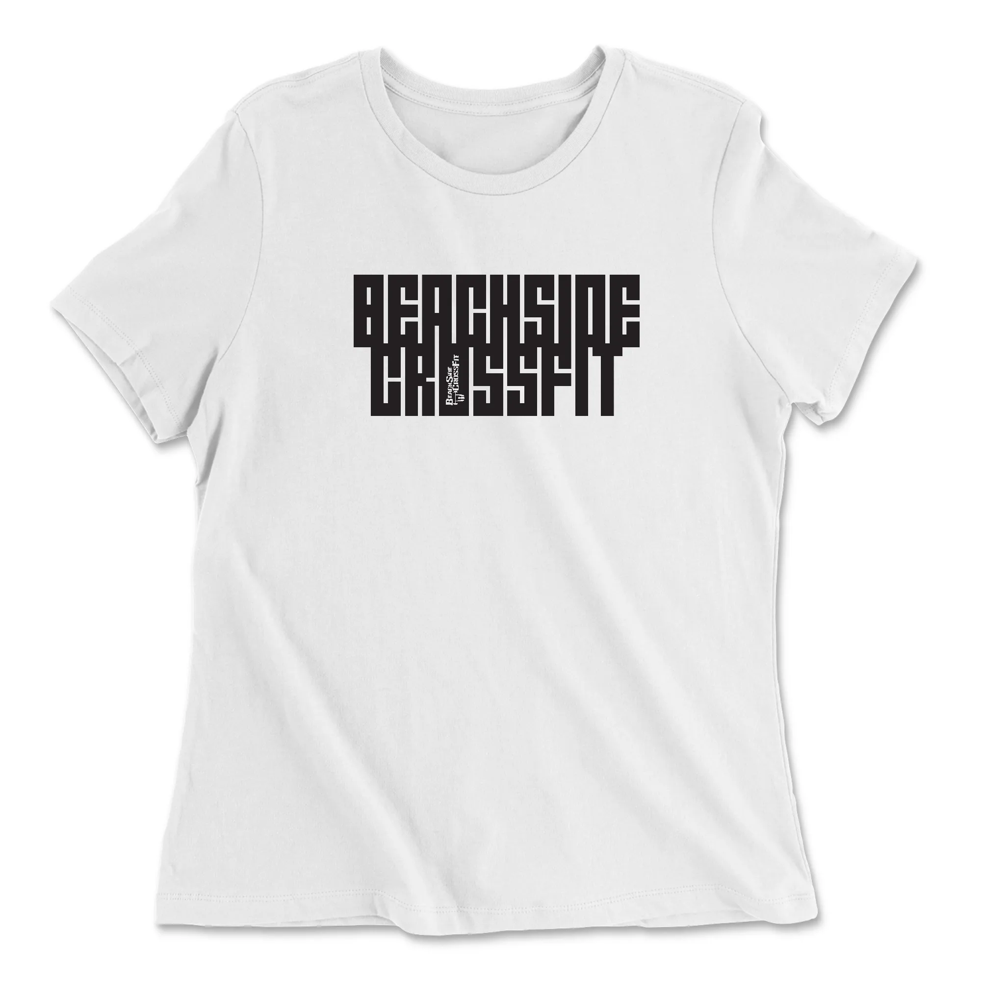 BeachSide CrossFit Block Womens - Relaxed Jersey T-Shirt