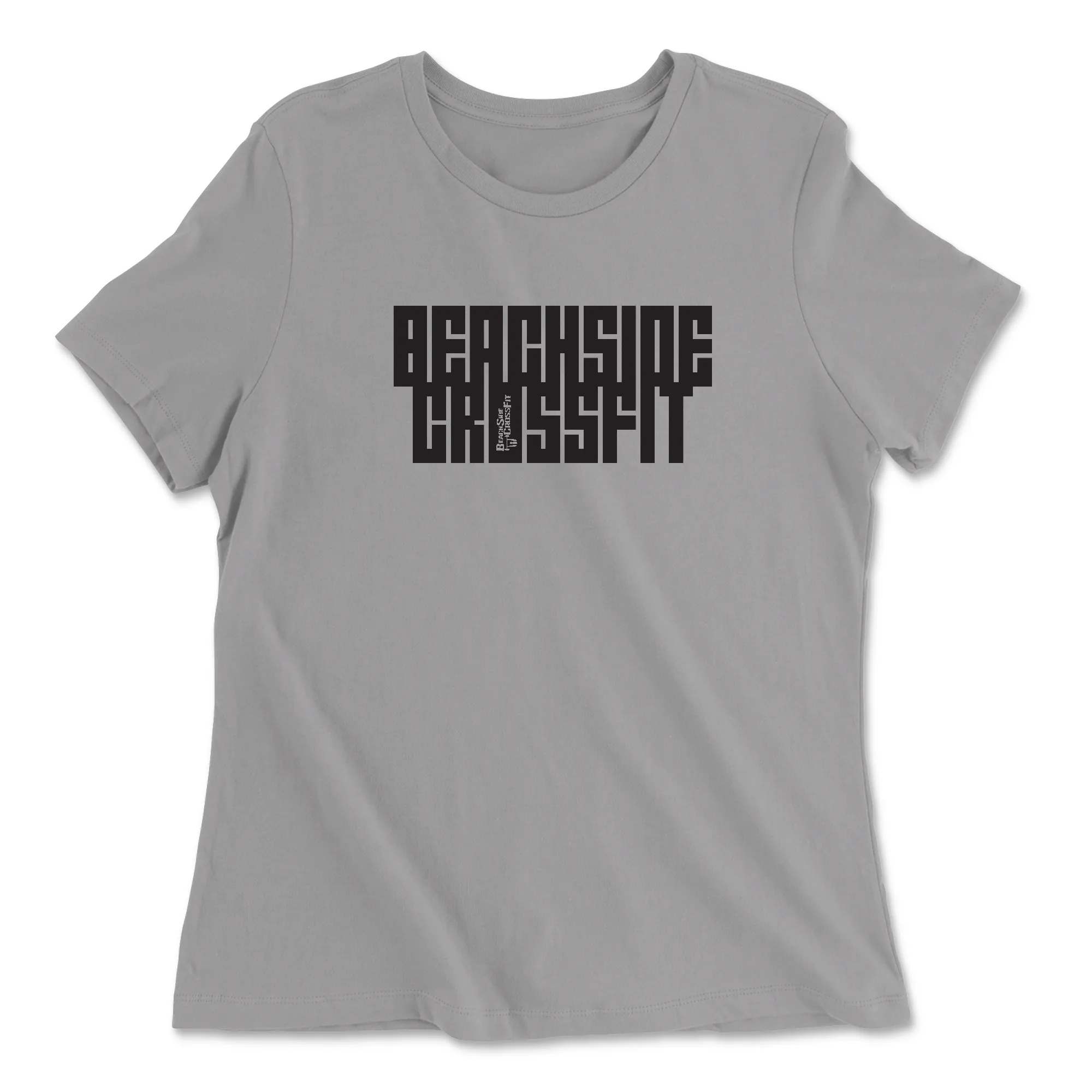 BeachSide CrossFit Block Womens - Relaxed Jersey T-Shirt