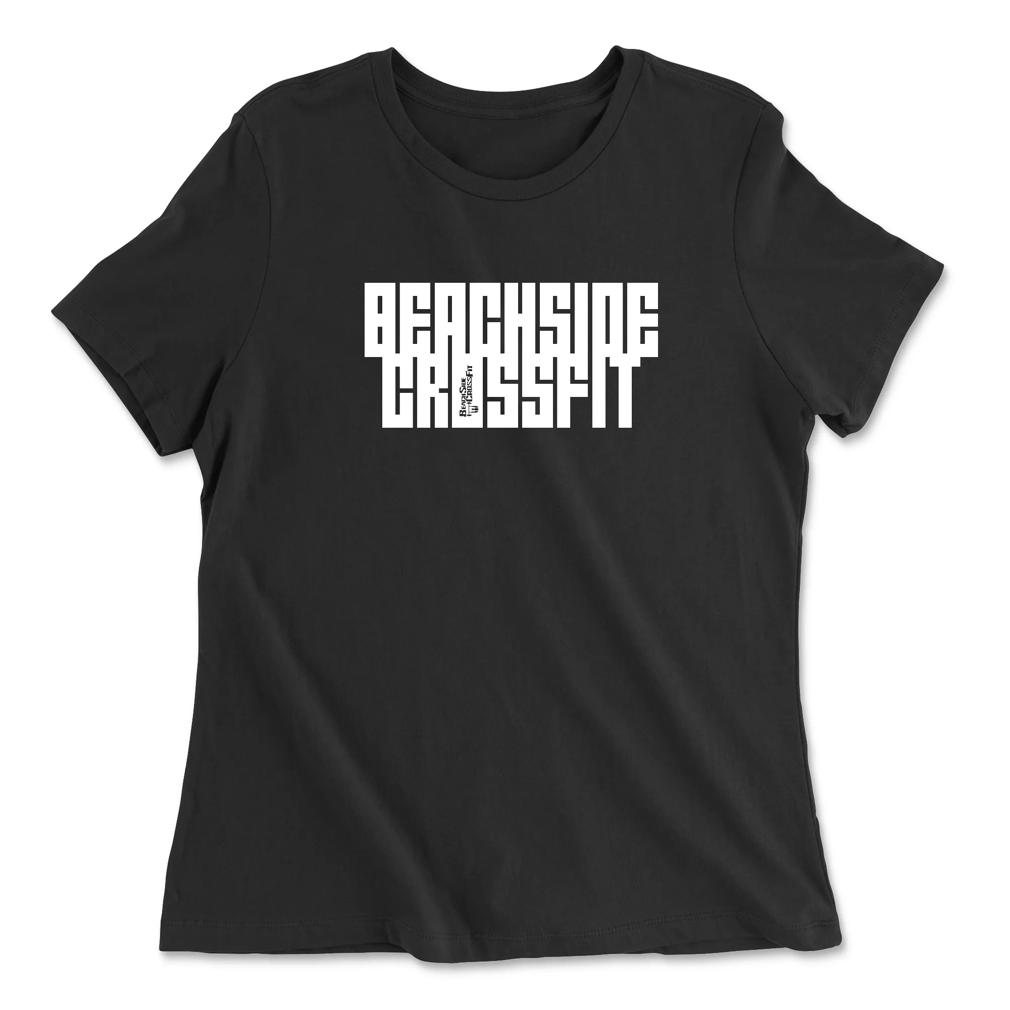 BeachSide CrossFit Block Womens - Relaxed Jersey T-Shirt