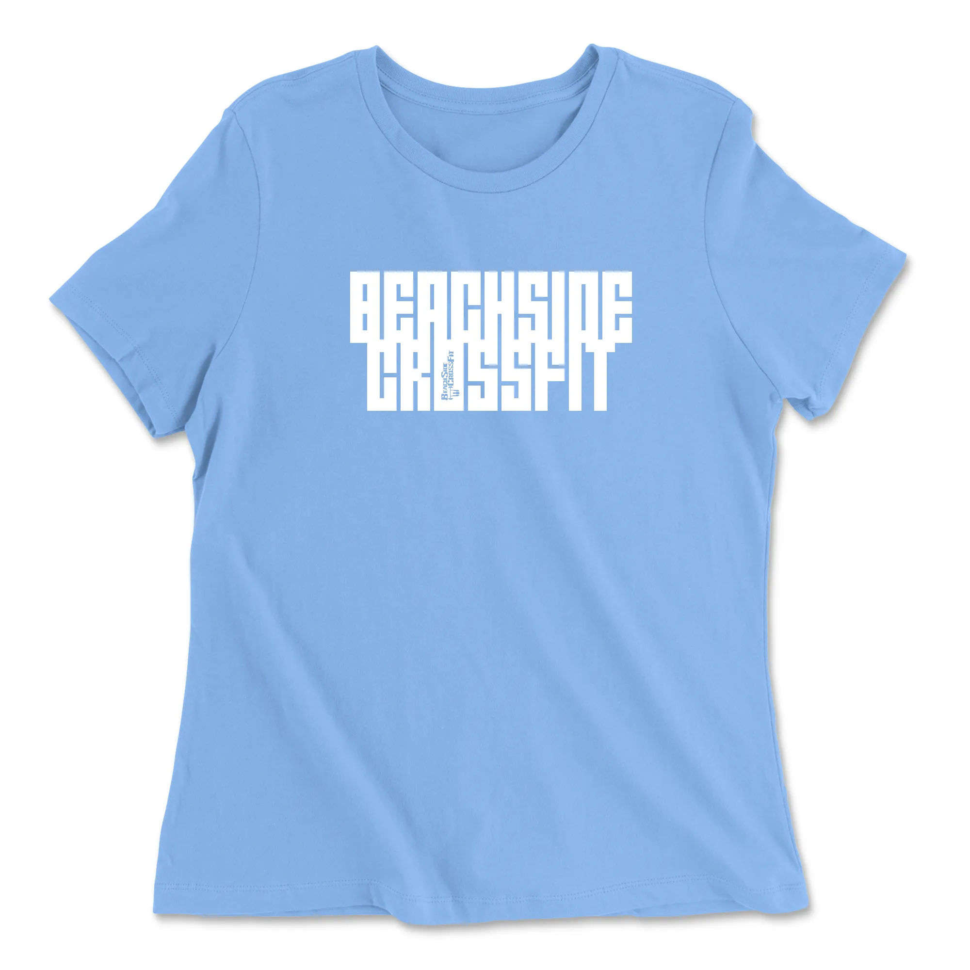 BeachSide CrossFit Block Womens - Relaxed Jersey T-Shirt