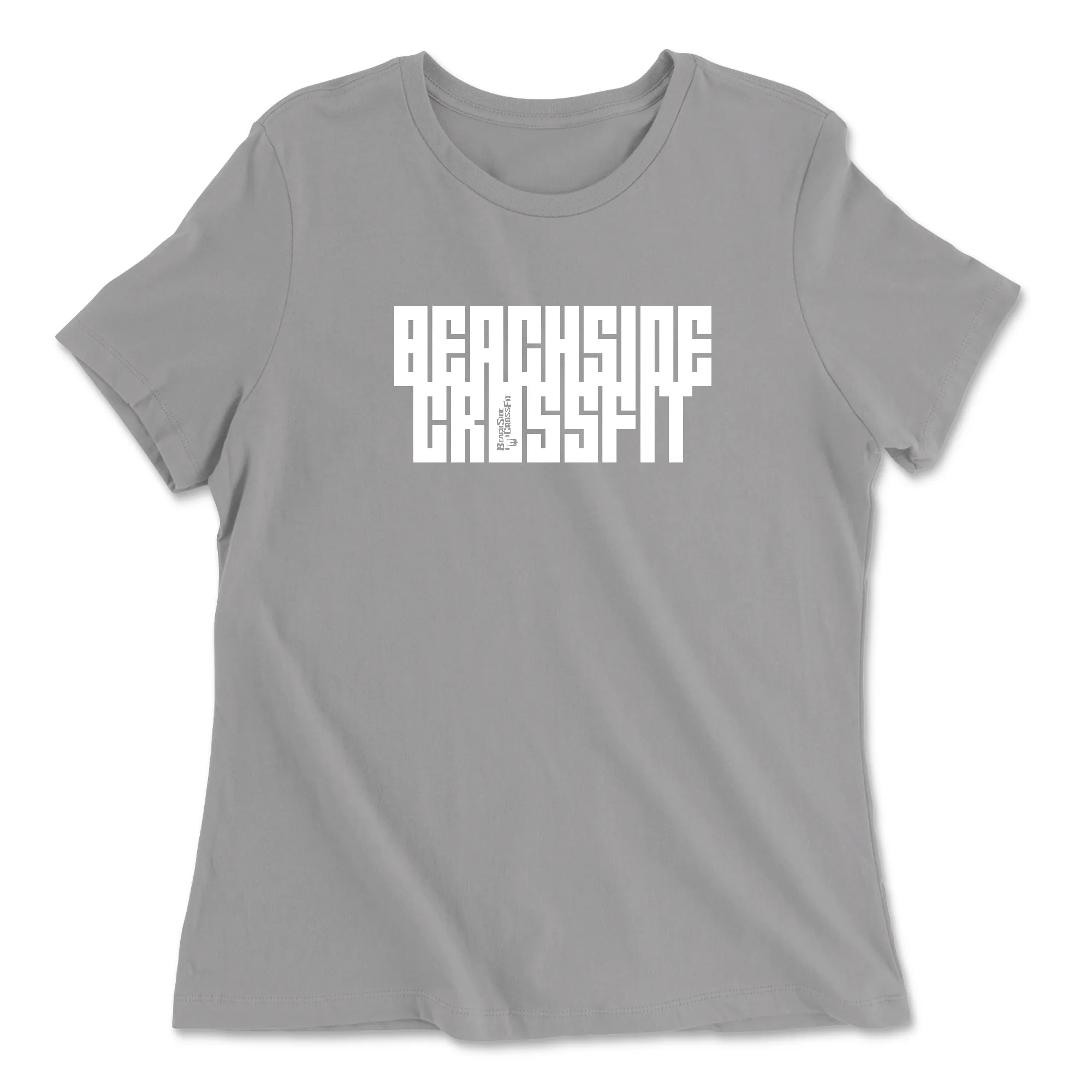 BeachSide CrossFit Block Womens - Relaxed Jersey T-Shirt