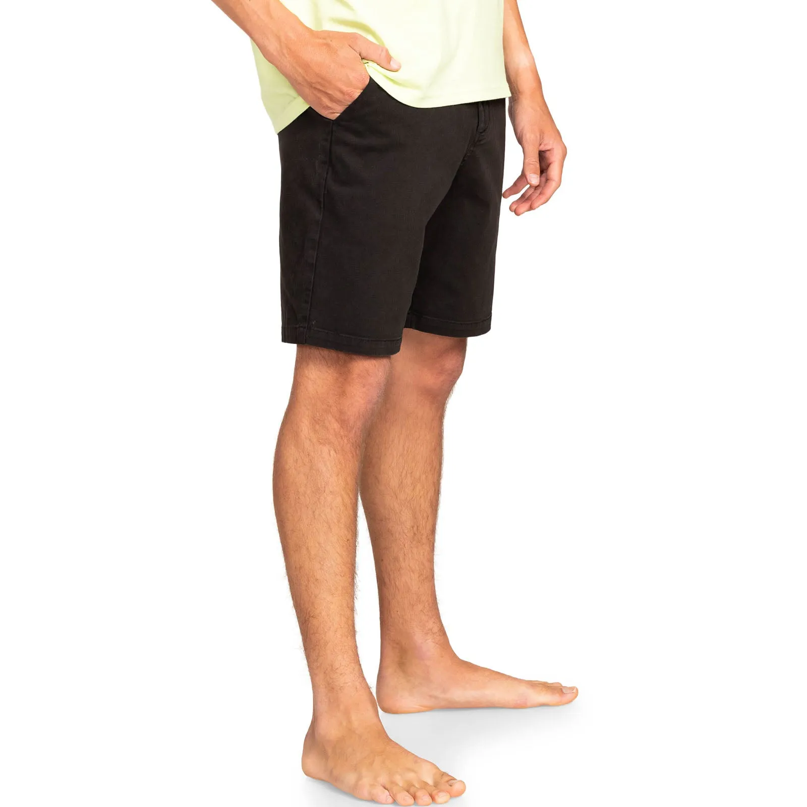 Billabong Mens New Order Wave 19" Chino Shorts - Raven