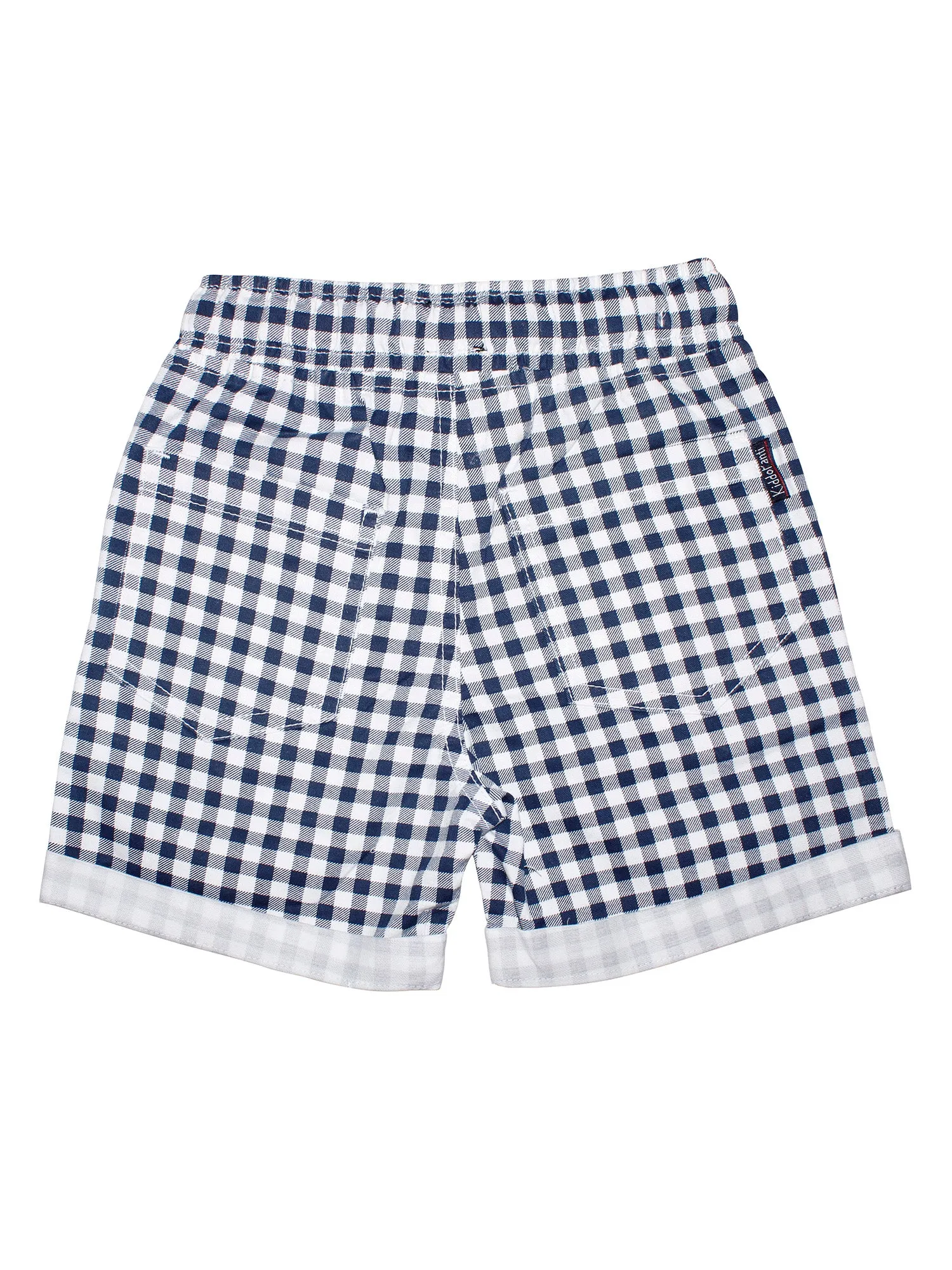 Boys Pull On Shorts with Roll up hem