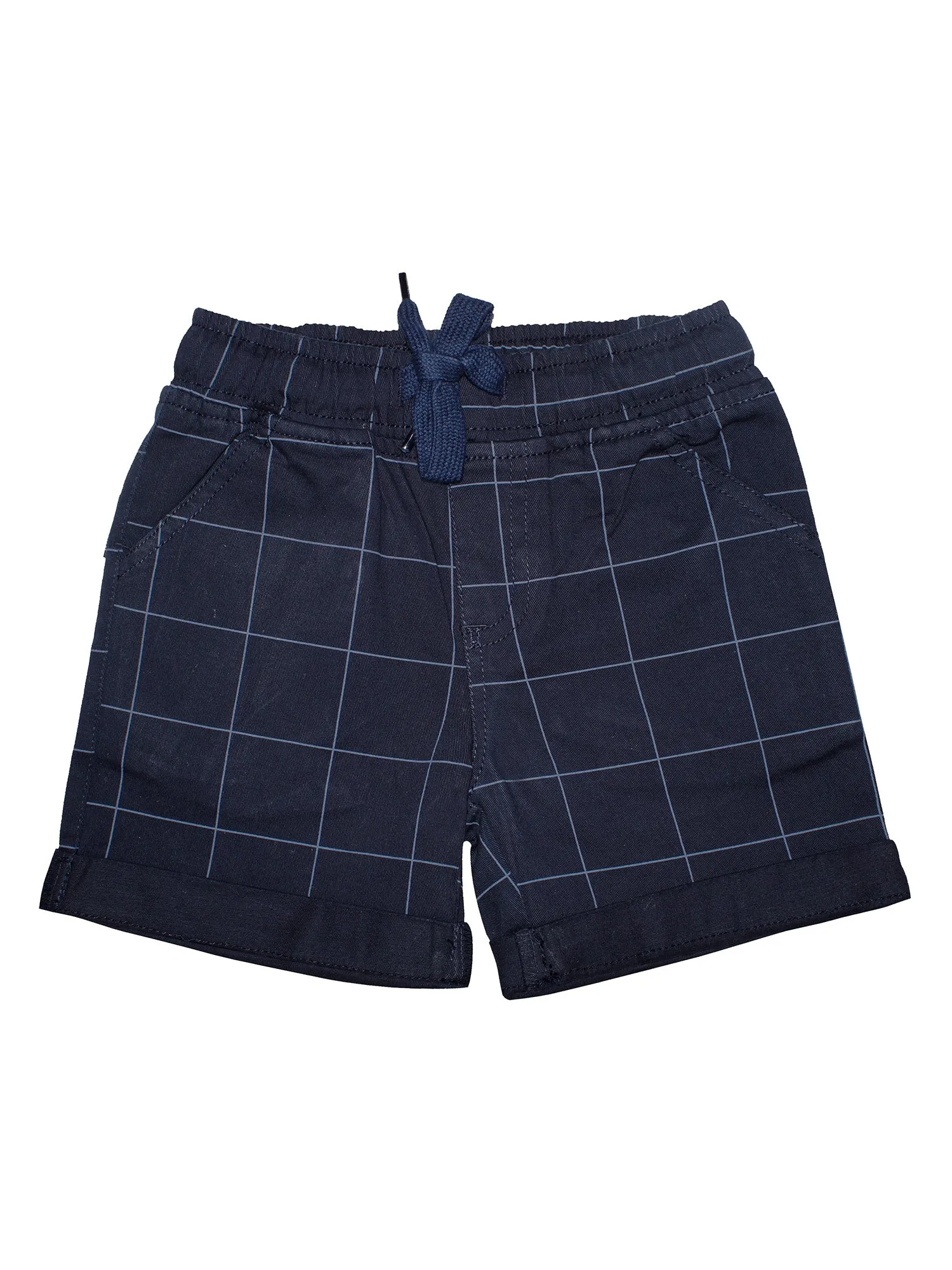 Boys Pull On Shorts with Roll up hem