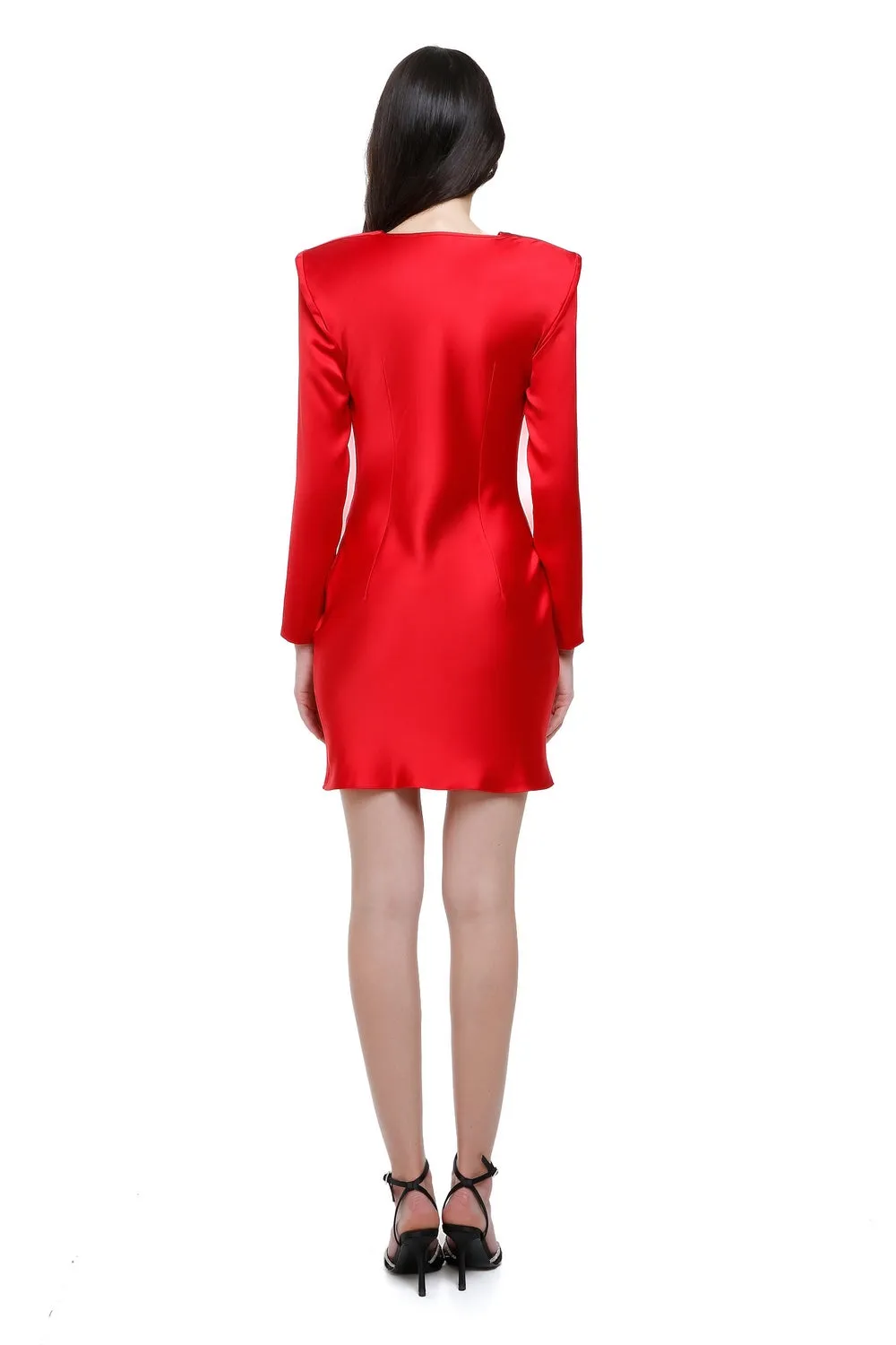 Brigette Drape Front Dress