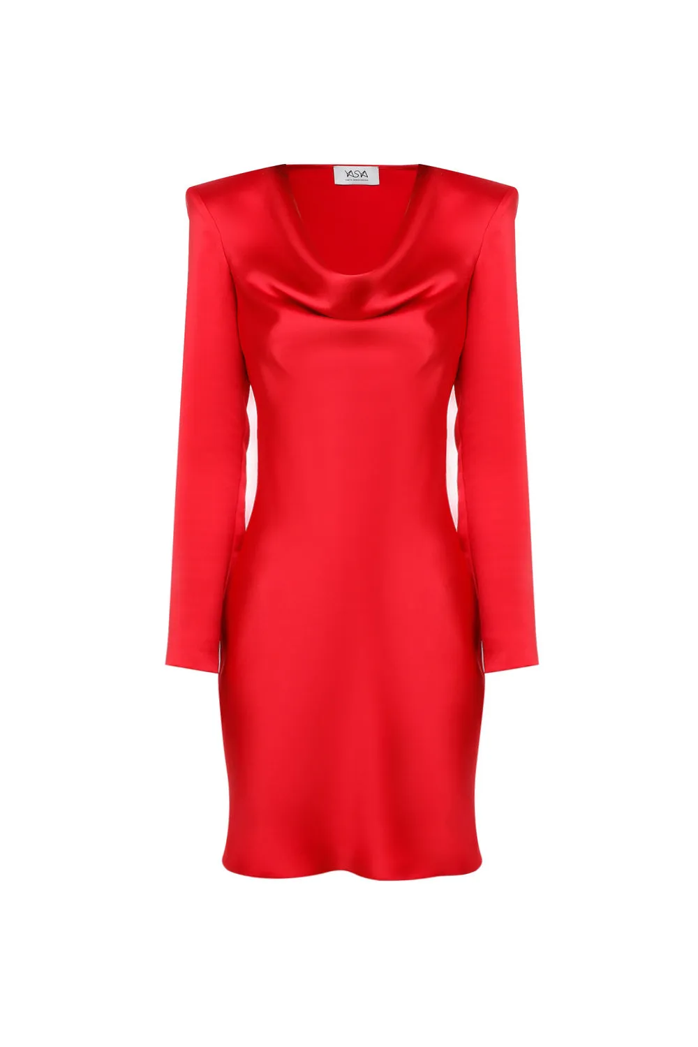 Brigette Drape Front Dress