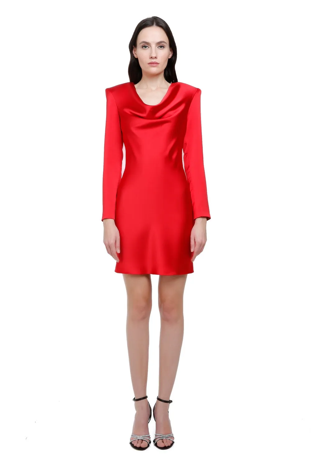 Brigette Drape Front Dress