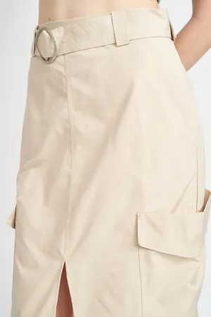 Carter Cargo Midi Skirt