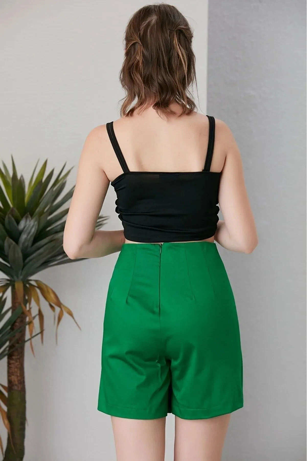 Chain Detail Low Rise Skirt