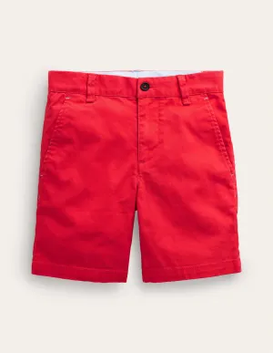 Classic Chino Shorts-Jam Red