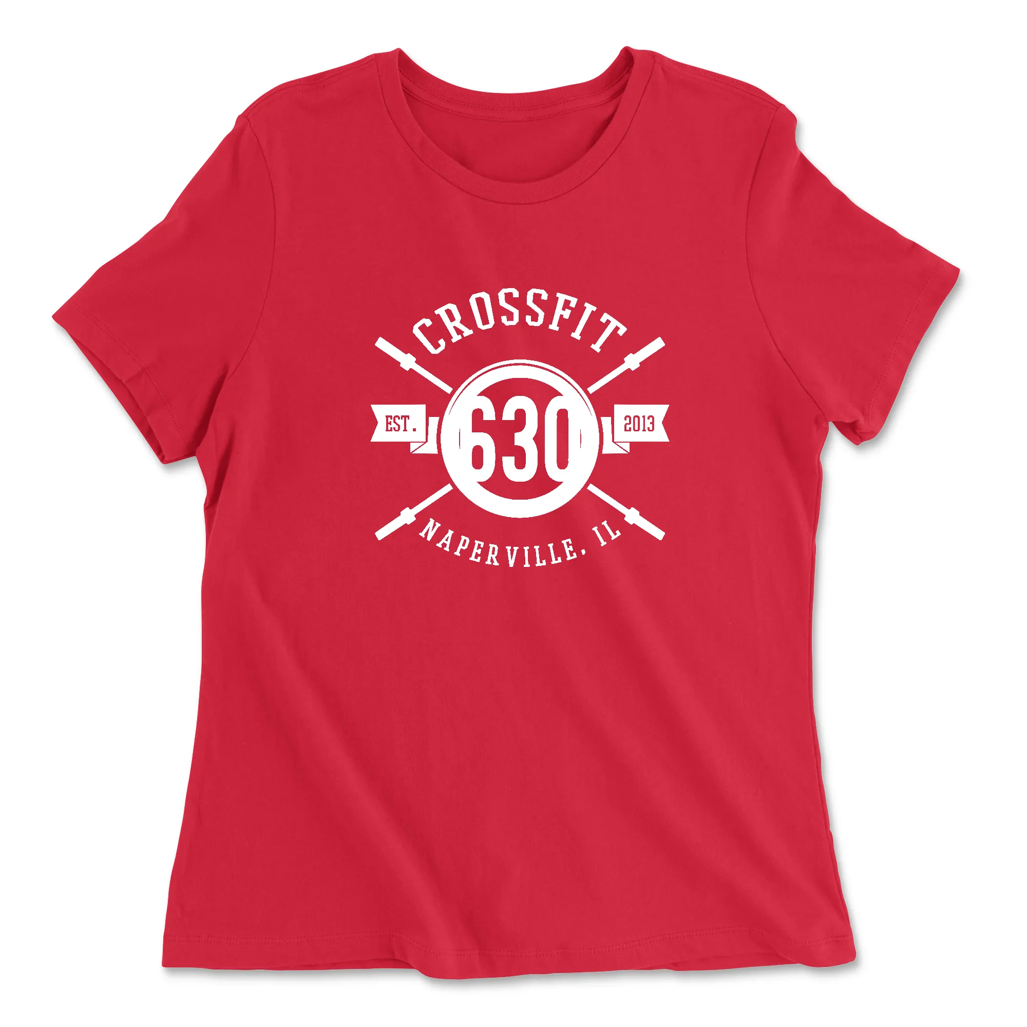 CrossFit 630 Barbell Womens - Relaxed Jersey T-Shirt