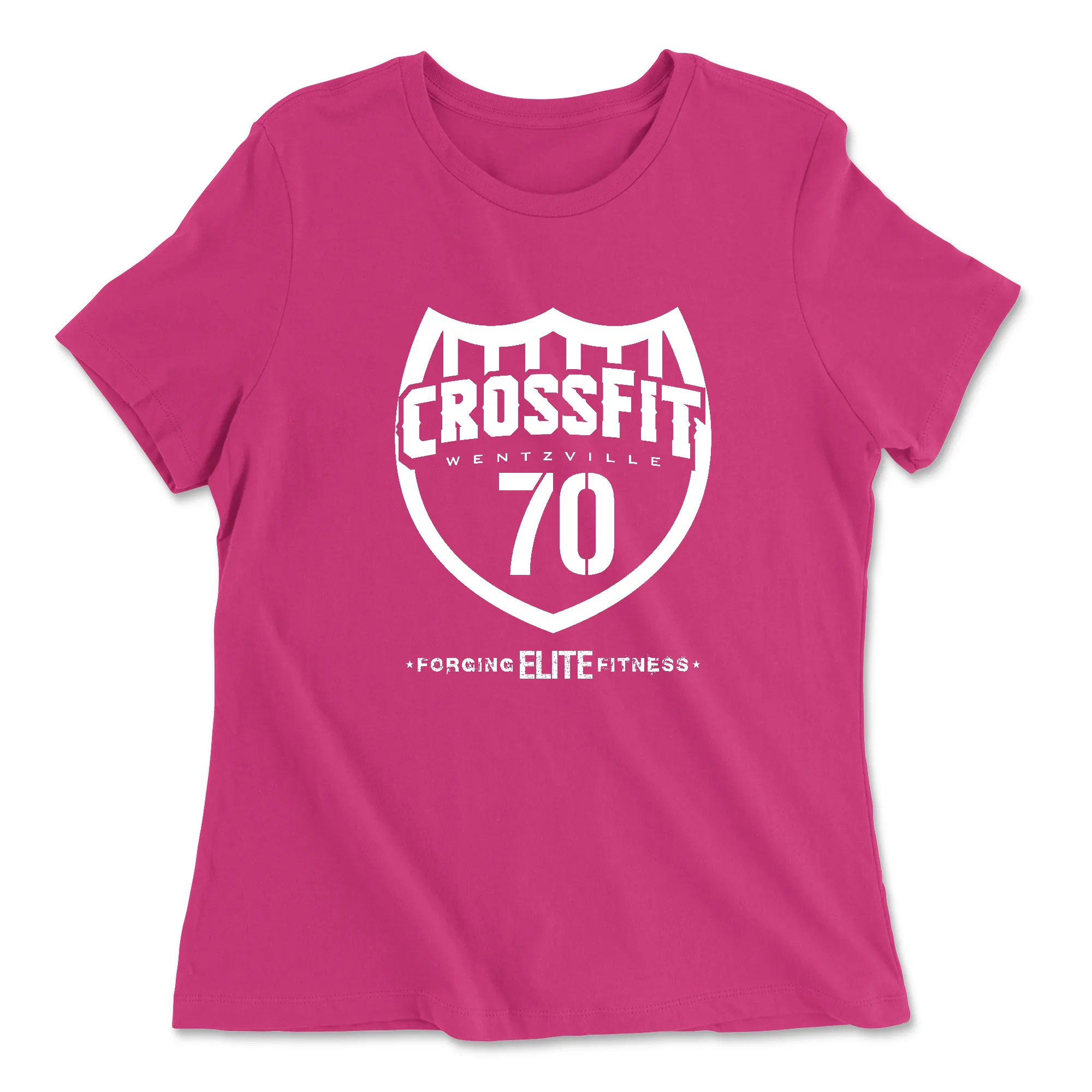 CrossFit 70 - White Women's Relaxed Jersey T-Shirt