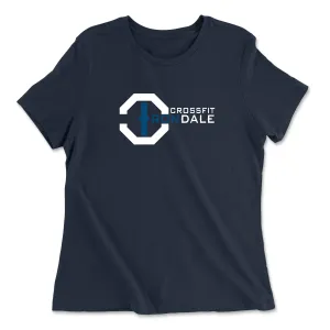 CrossFit Irondale White Womens - Relaxed Jersey T-Shirt