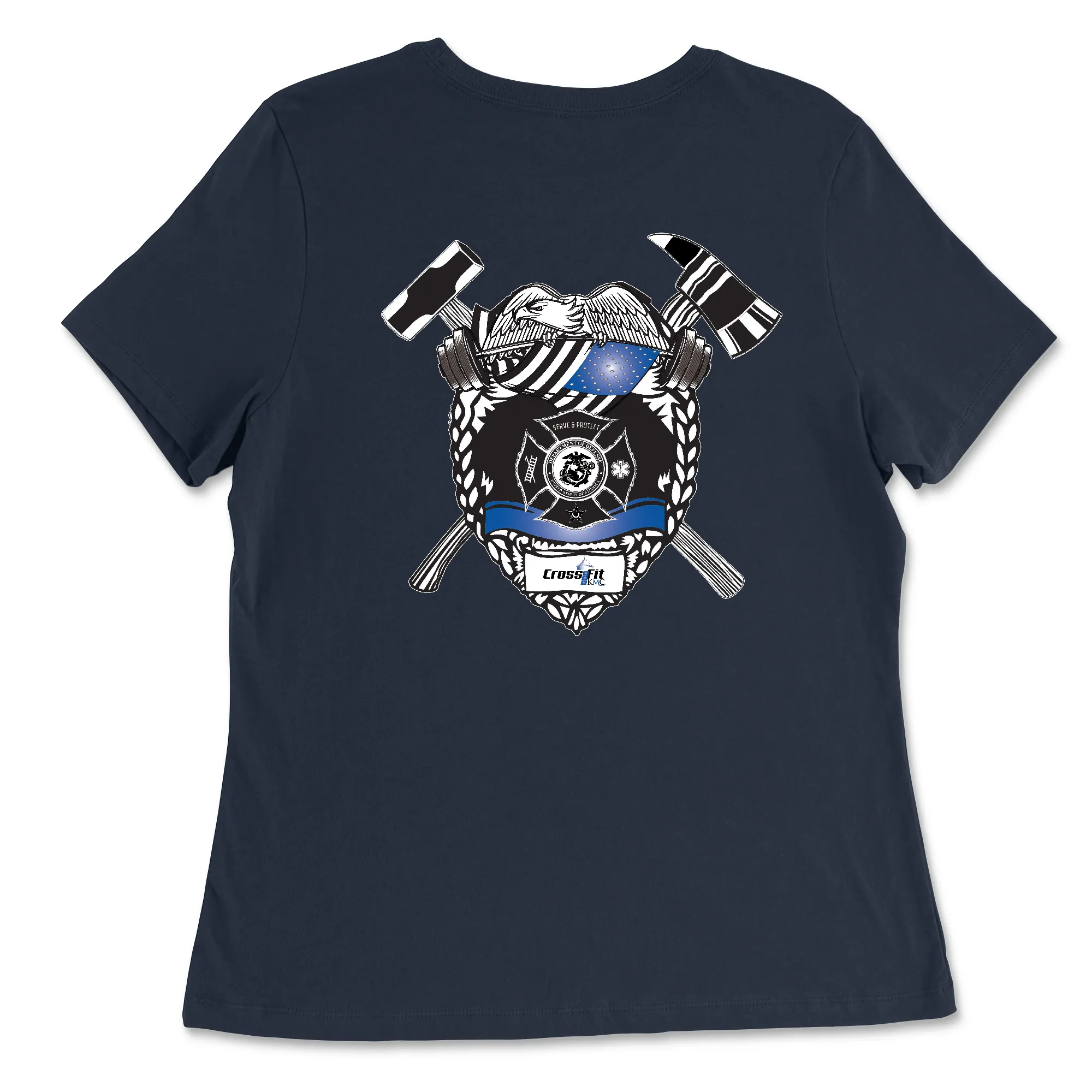 CrossFit KMC Pocket Womens - Relaxed Jersey T-Shirt