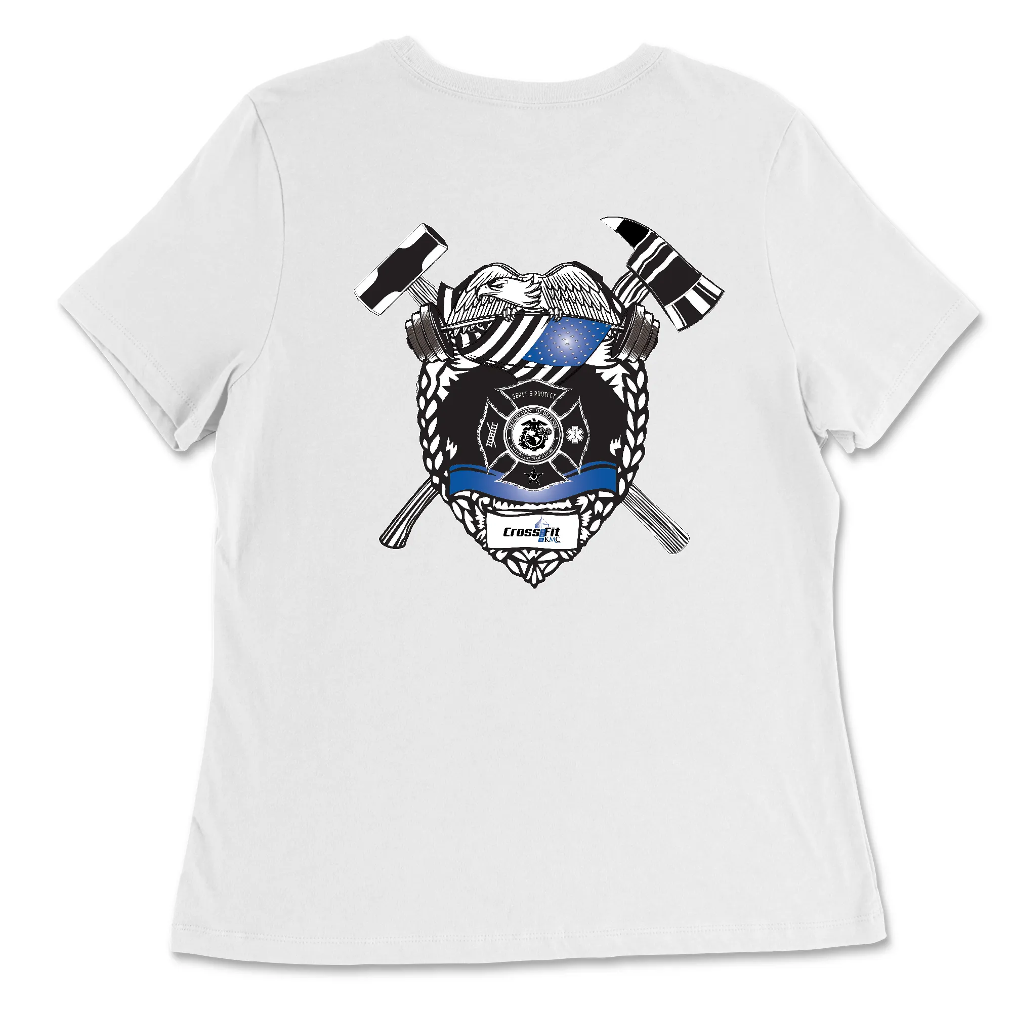 CrossFit KMC Pocket Womens - Relaxed Jersey T-Shirt