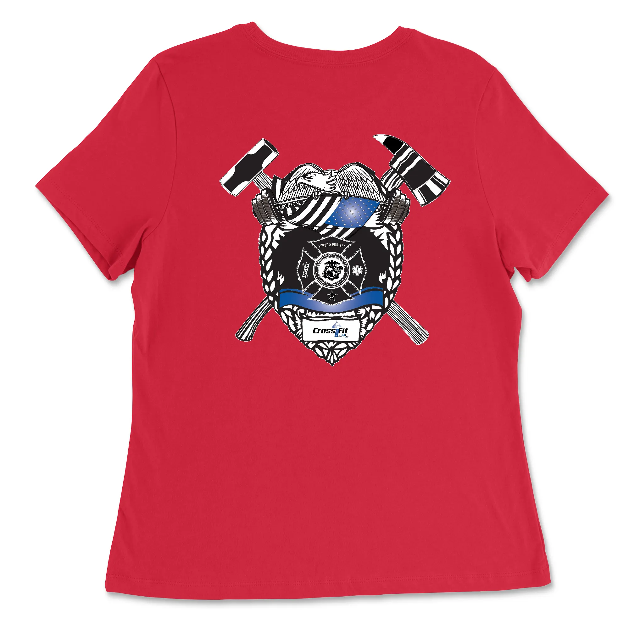 CrossFit KMC Pocket Womens - Relaxed Jersey T-Shirt