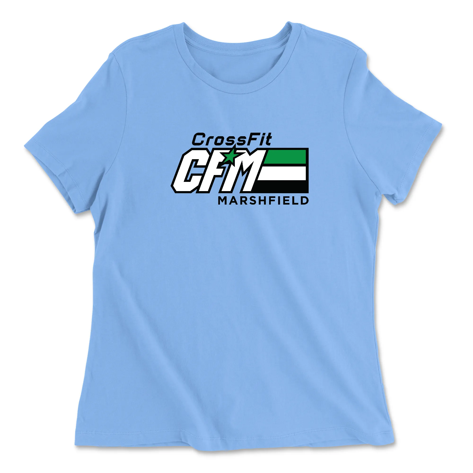CrossFit Marshfield Standard Womens - Relaxed Jersey T-Shirt