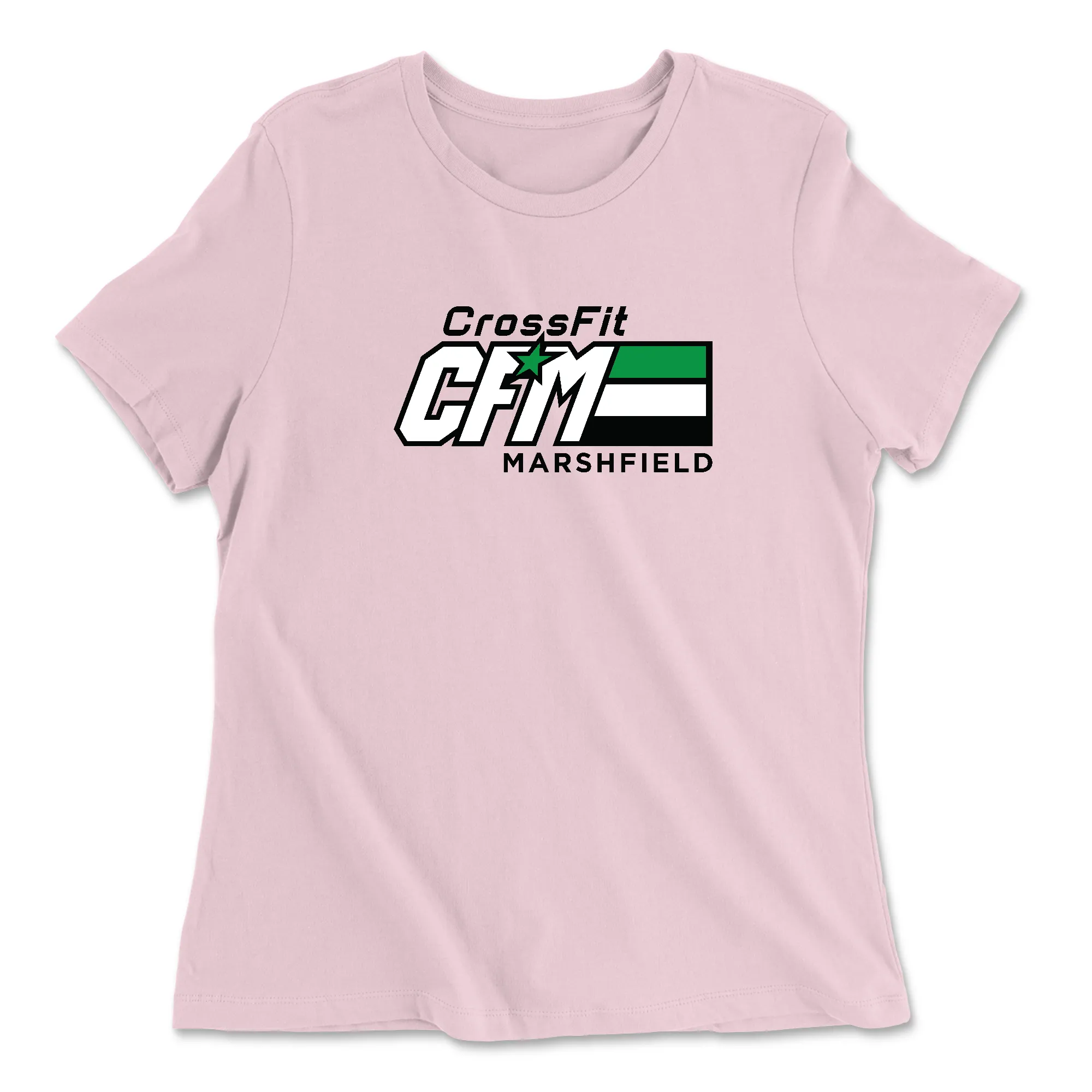 CrossFit Marshfield Standard Womens - Relaxed Jersey T-Shirt