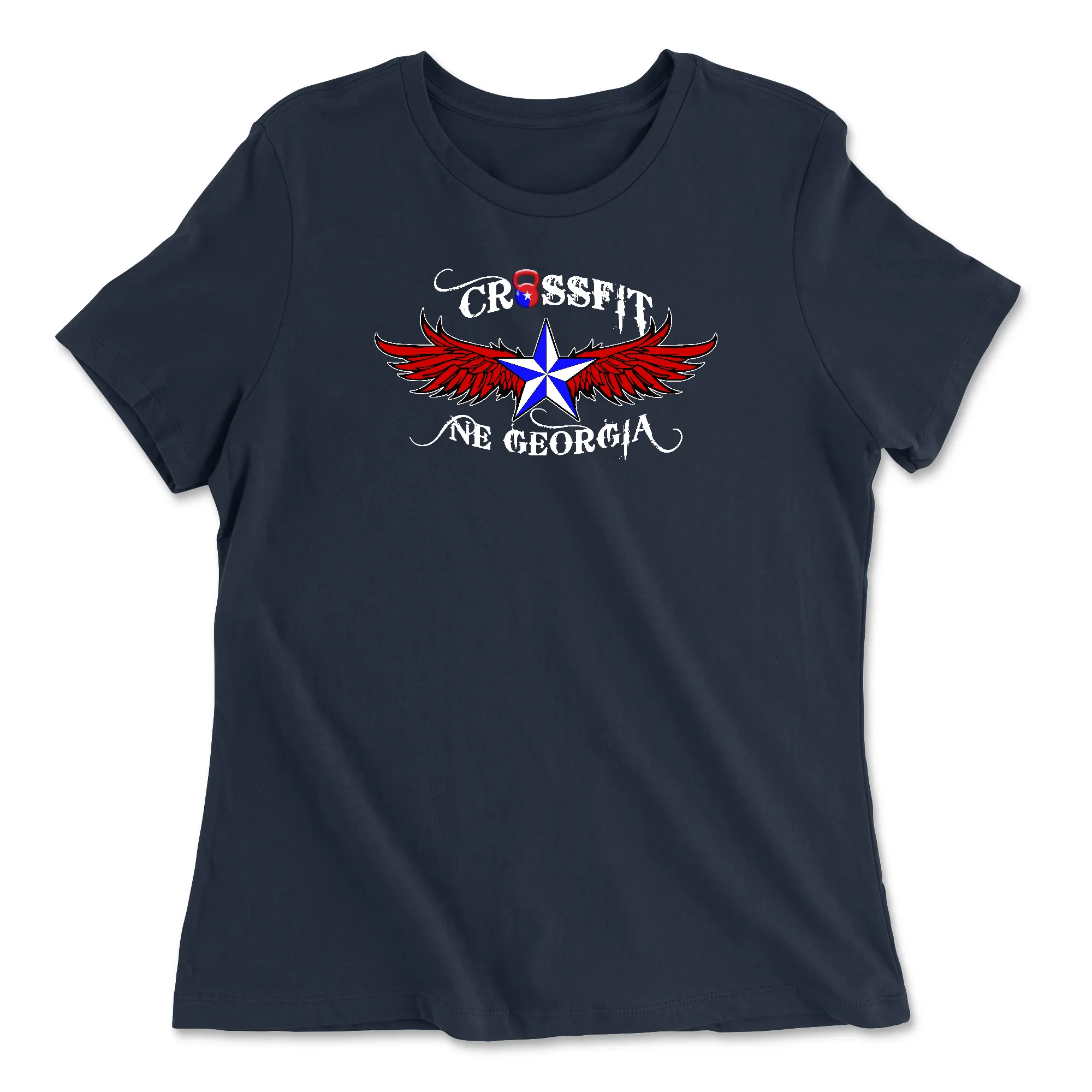 CrossFit NE Georgia Standard Womens - Relaxed Jersey T-Shirt