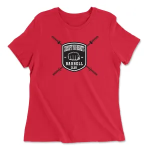 CrossFit No Regrets Barbell Club Womens - Relaxed Jersey T-Shirt