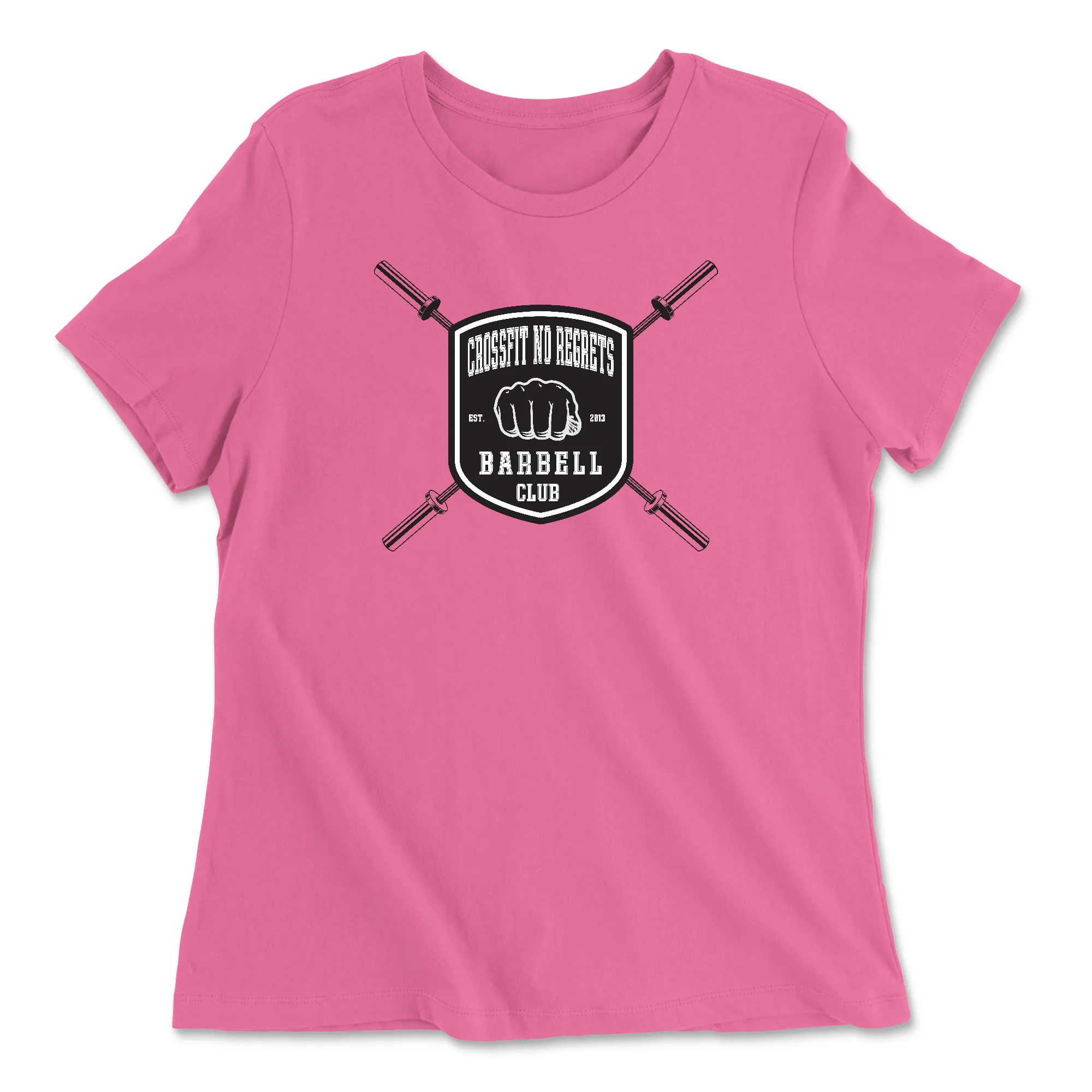 CrossFit No Regrets Barbell Club Womens - Relaxed Jersey T-Shirt