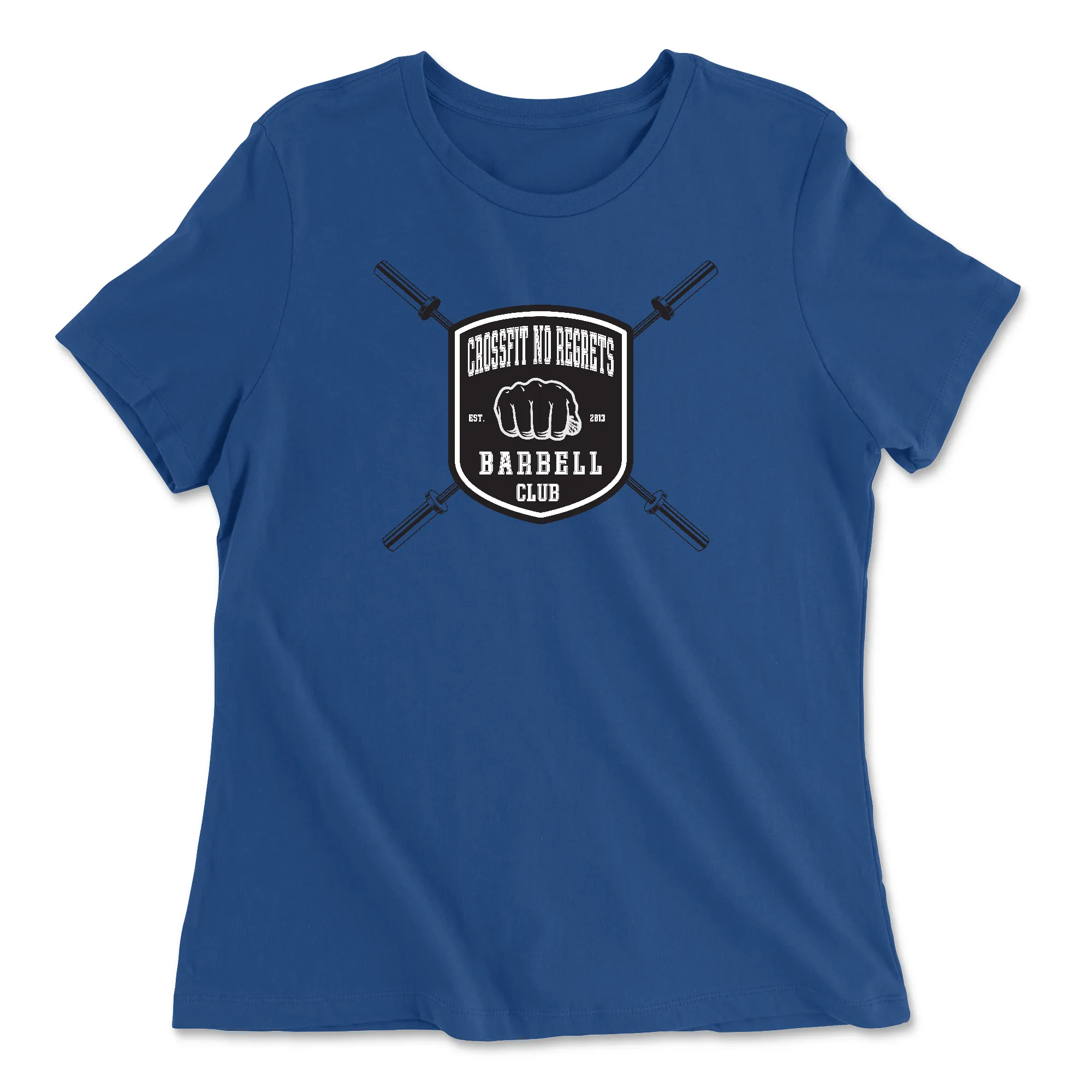CrossFit No Regrets Barbell Club Womens - Relaxed Jersey T-Shirt