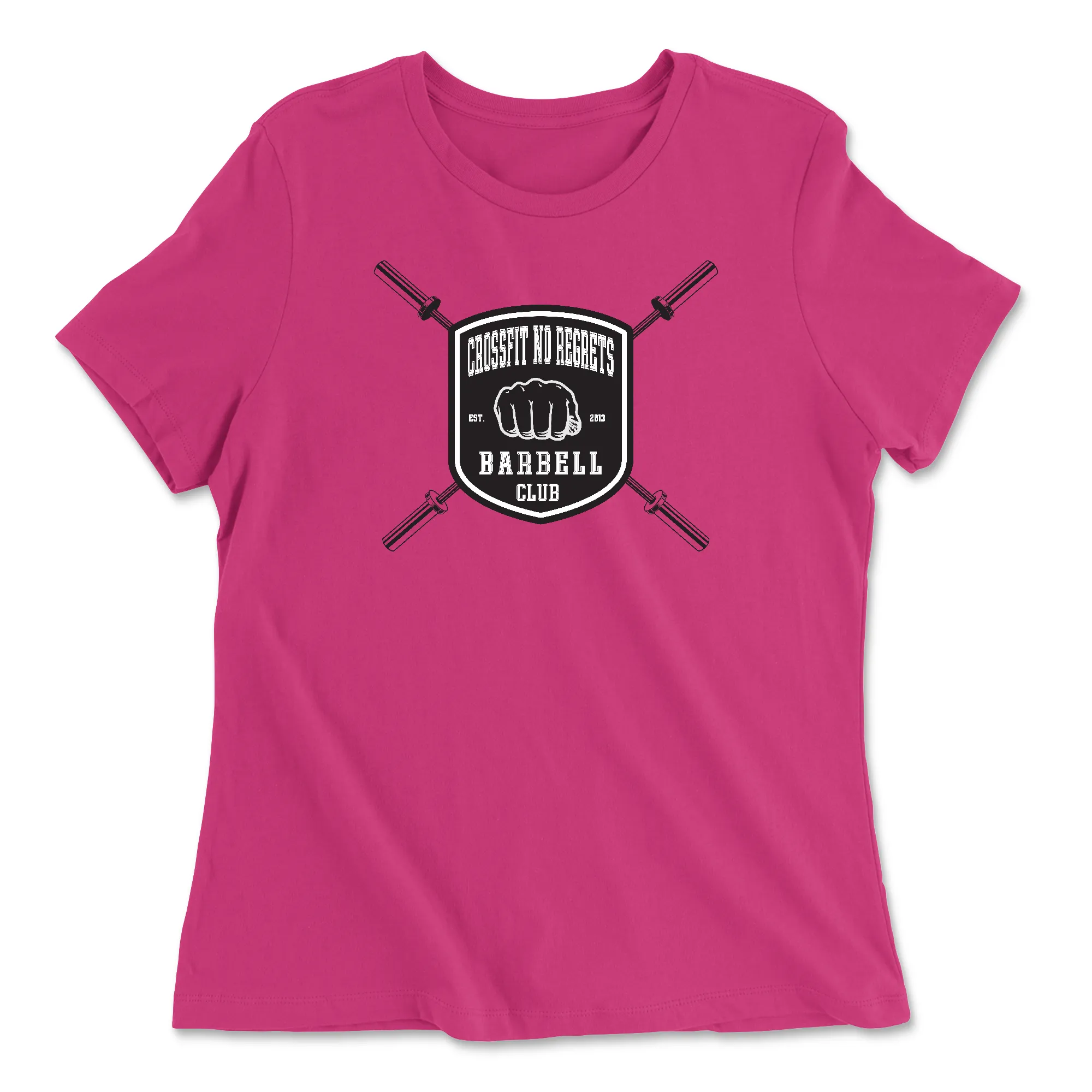CrossFit No Regrets Barbell Club Womens - Relaxed Jersey T-Shirt