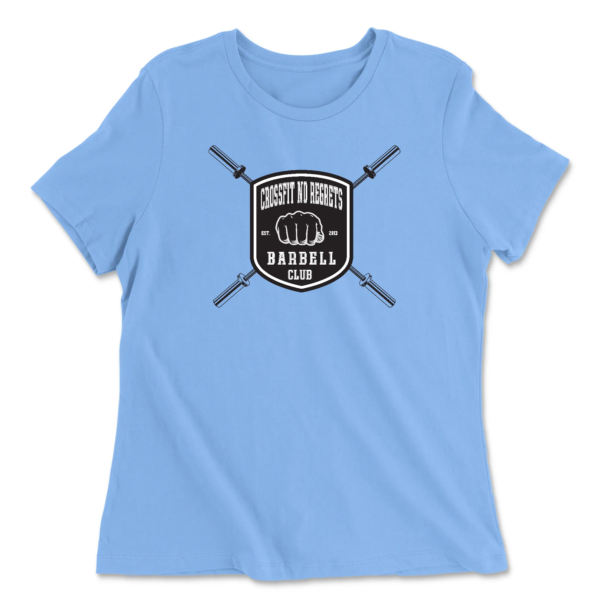 CrossFit No Regrets Barbell Club Womens - Relaxed Jersey T-Shirt