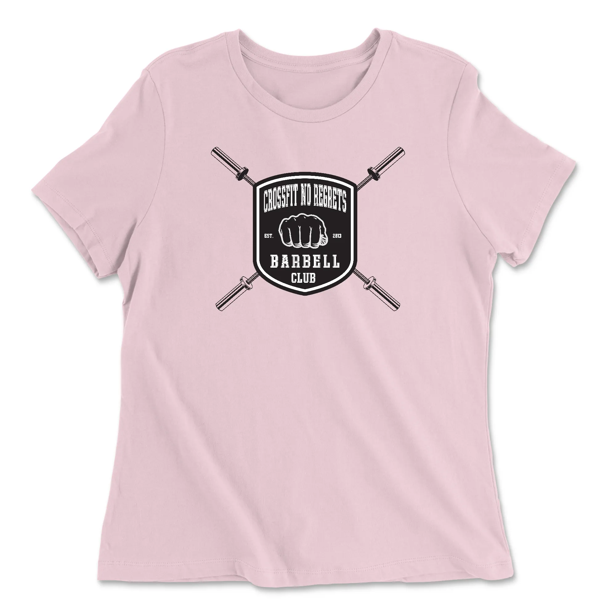 CrossFit No Regrets Barbell Club Womens - Relaxed Jersey T-Shirt