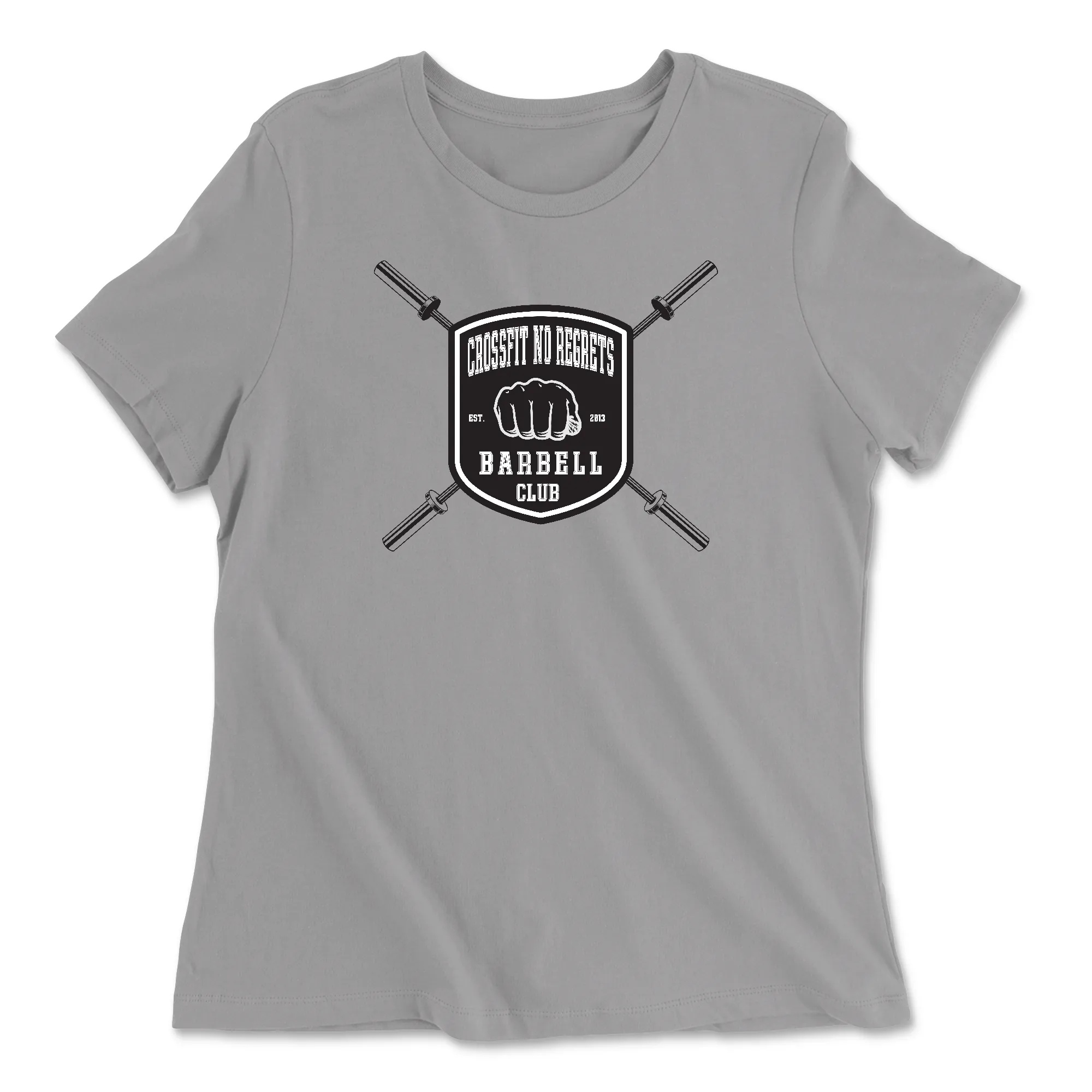 CrossFit No Regrets Barbell Club Womens - Relaxed Jersey T-Shirt