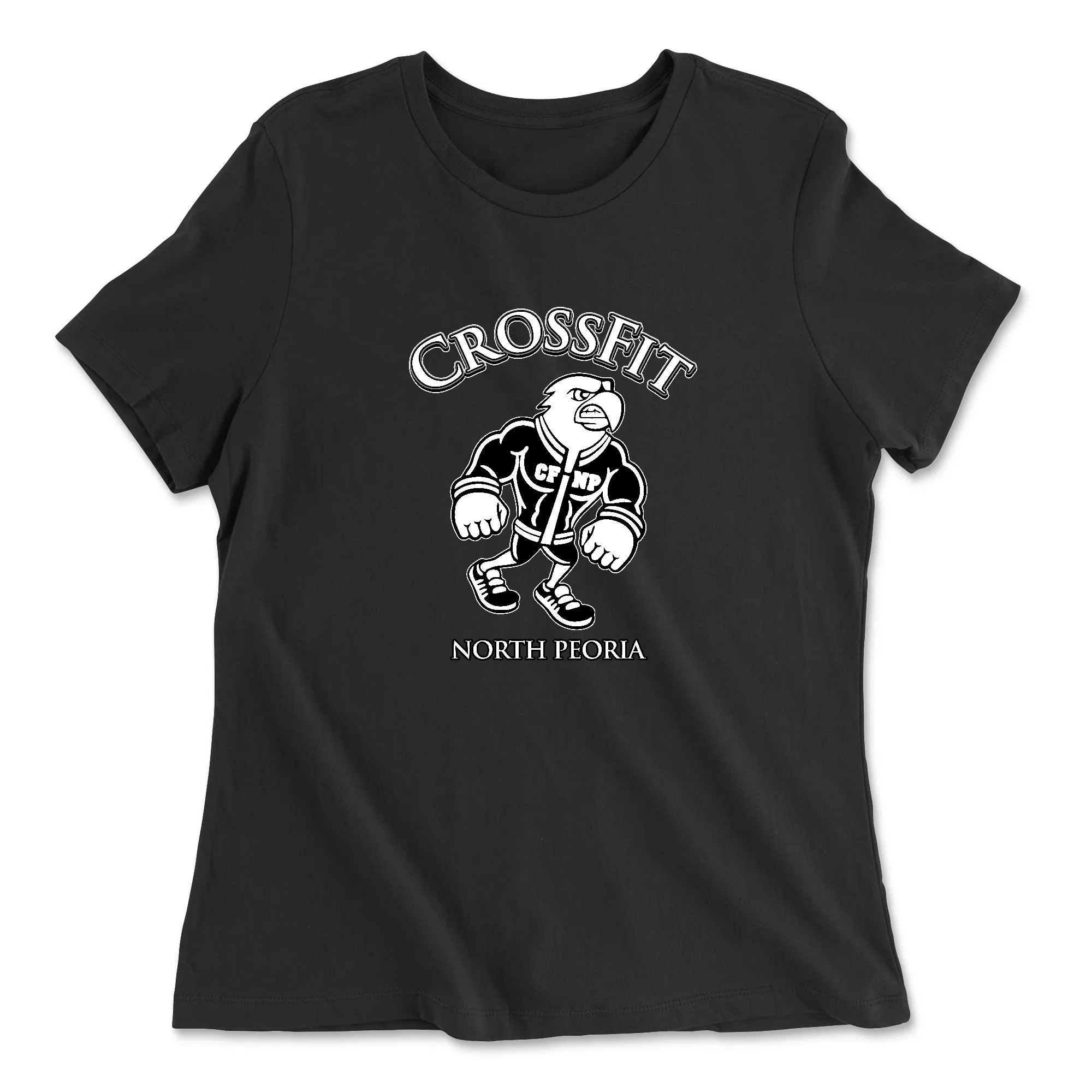 CrossFit North Peoria - Bird Box Women's Relaxed Jersey T-Shirt