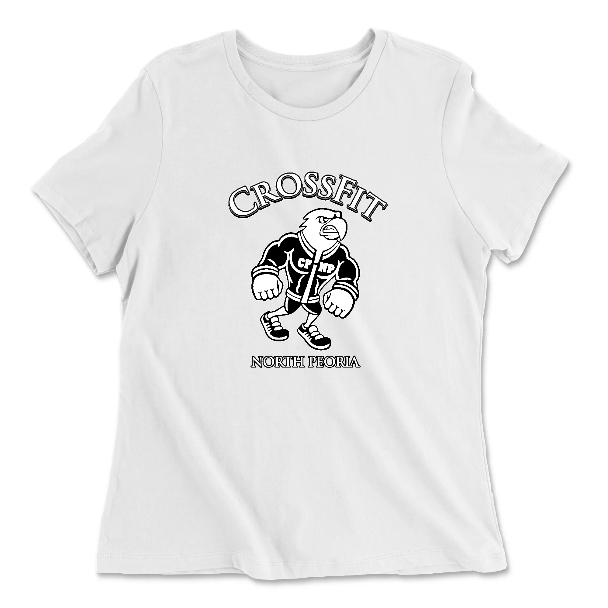 CrossFit North Peoria - Bird Box Women's Relaxed Jersey T-Shirt