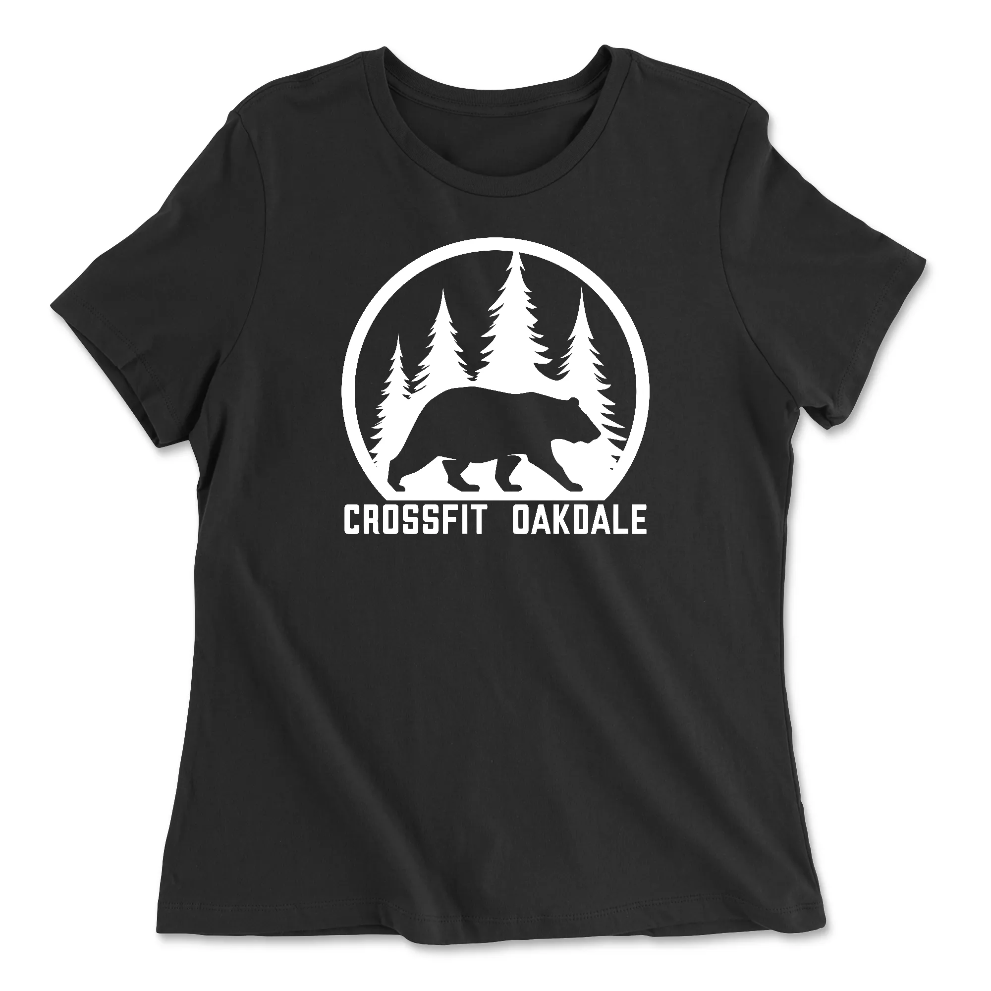 CrossFit Oakdale Calibear Womens - Relaxed Jersey T-Shirt