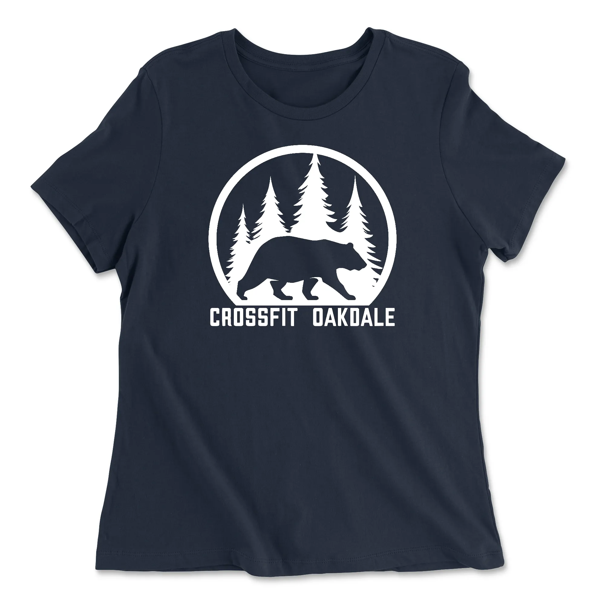 CrossFit Oakdale Calibear Womens - Relaxed Jersey T-Shirt