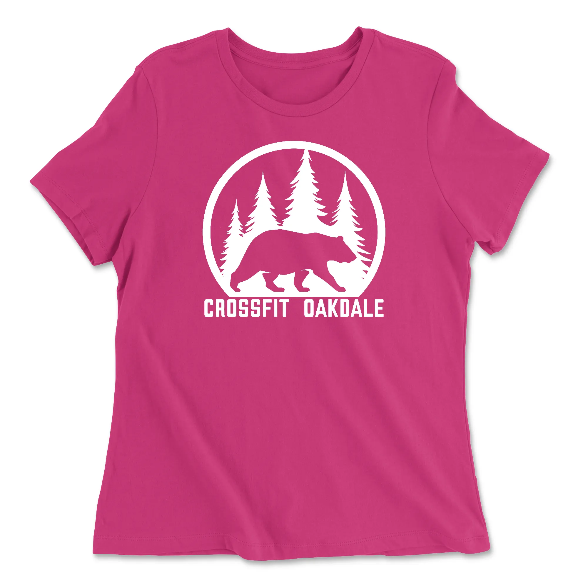 CrossFit Oakdale Calibear Womens - Relaxed Jersey T-Shirt