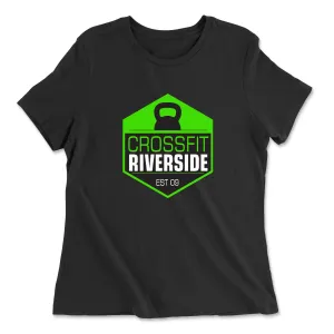 CrossFit Riverside Standard Womens - Relaxed Jersey T-Shirt