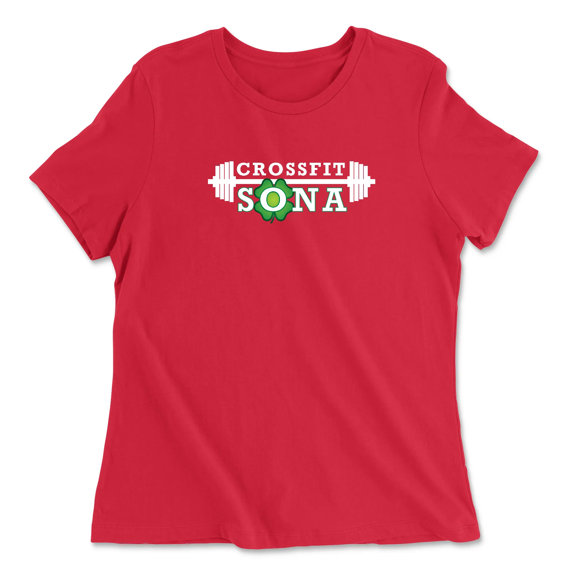 CrossFit Sona Standard White Womens - Relaxed Jersey T-Shirt