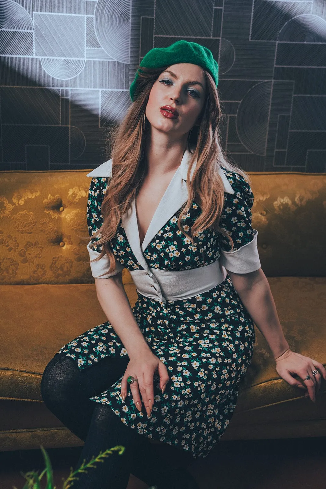 Daisy Dress - 1970's Bohemian Elegance